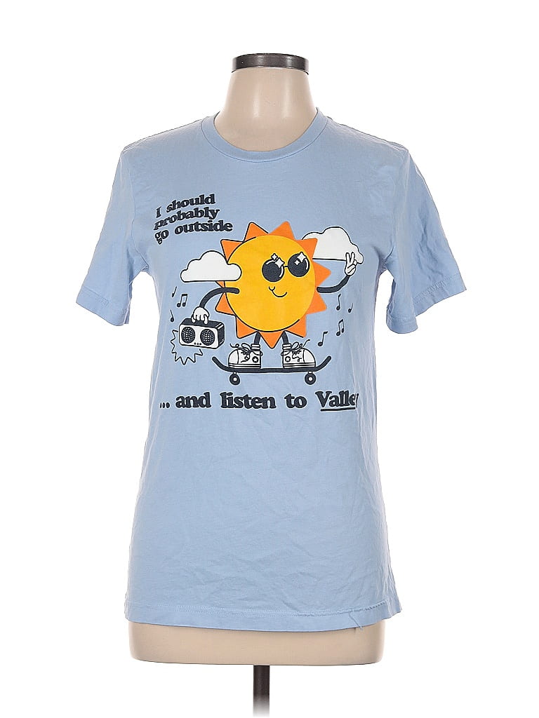 T-Shirt Homme Coton Gildan 'Hold On' Avec Écureuil - Bleu - Taille S M L XL XXL