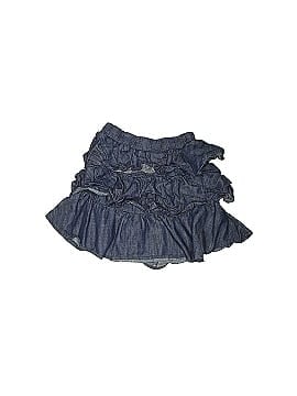 Ruffle Butts Denim Skirt (view 2)