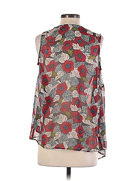 Fig and Flower Sleeveless Blouse (view 2)