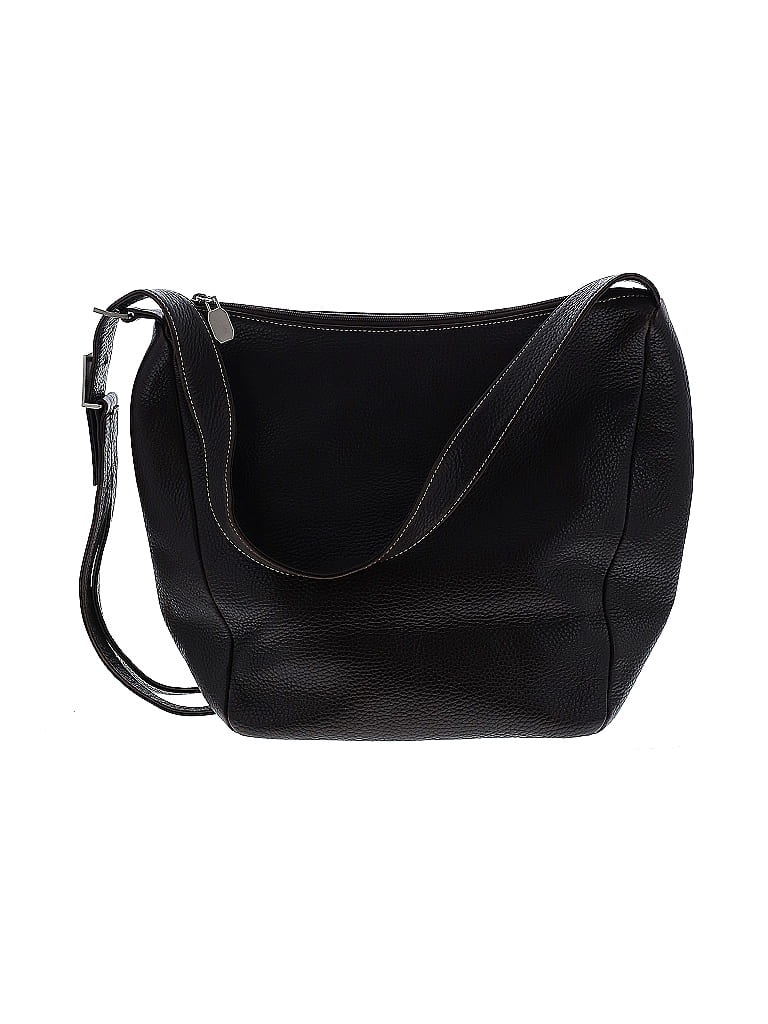 Prune 100 Leather Black Leather Shoulder Bag One Size 94 off ThredUp