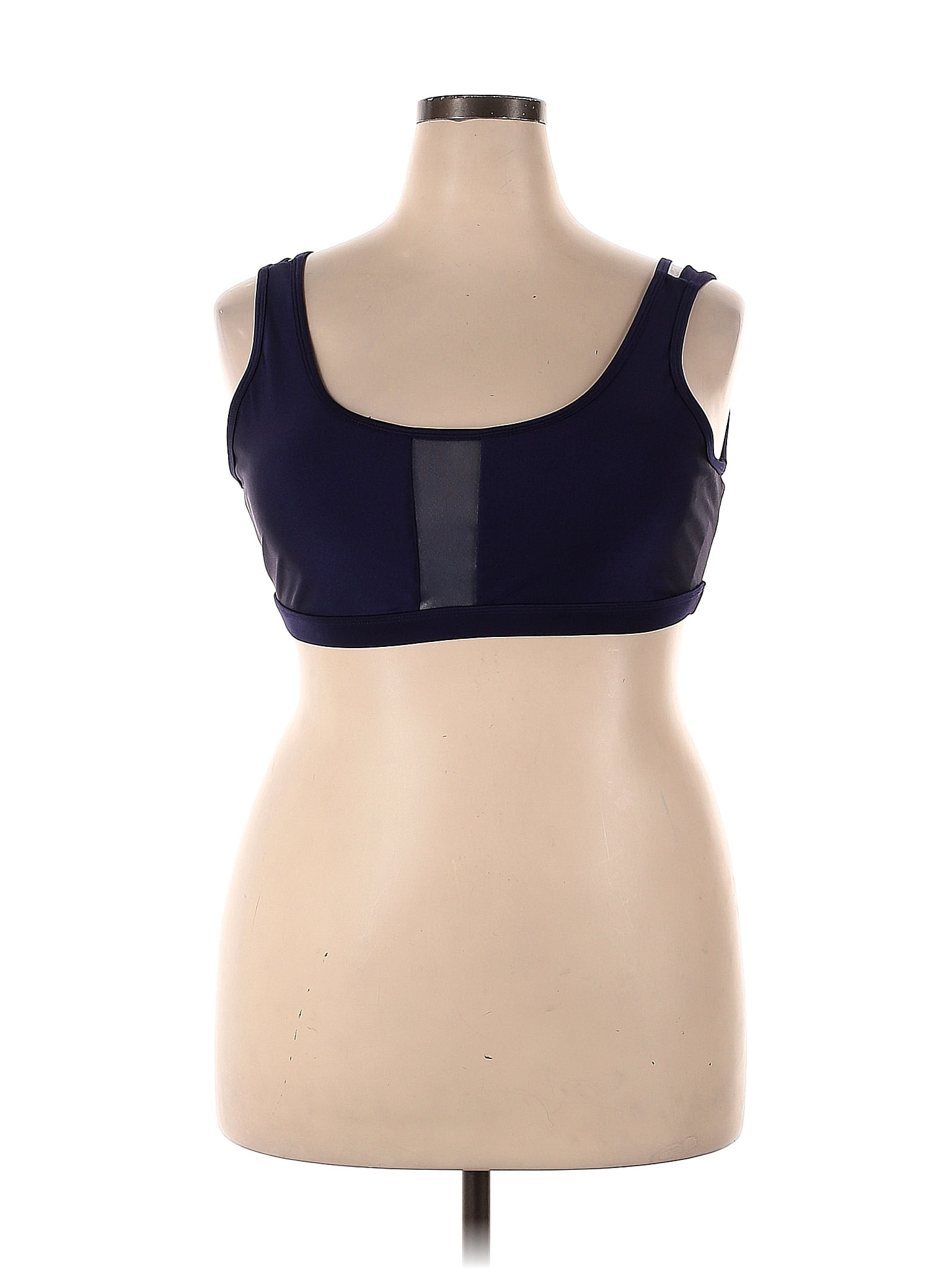 Fabletics Blue Sports Bra Size S - 62% off