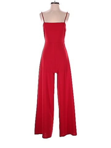 Juniors 2024 red jumpsuit