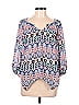 My Michelle 100% Polyester Pink 3/4 Sleeve Blouse Size M - photo 1