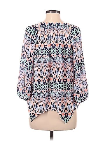 My Michelle 3/4 Sleeve Blouse (view 2)