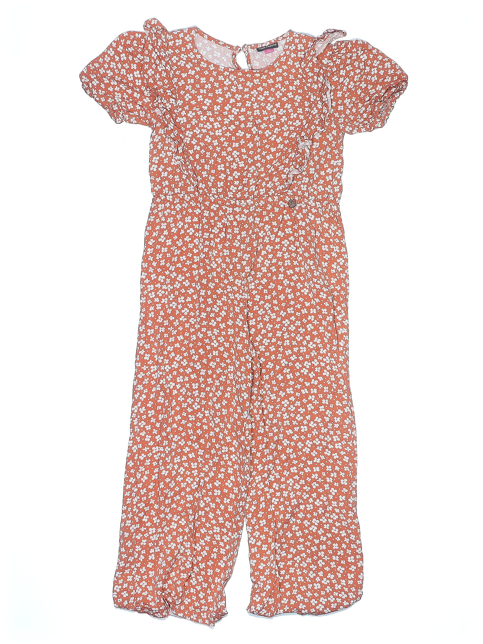 Vince Camuto Orange Jumpsuit Size 12 69 off ThredUp