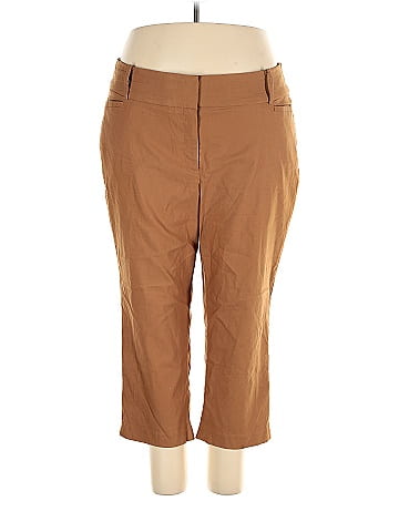 Lane bryant khaki on sale pants