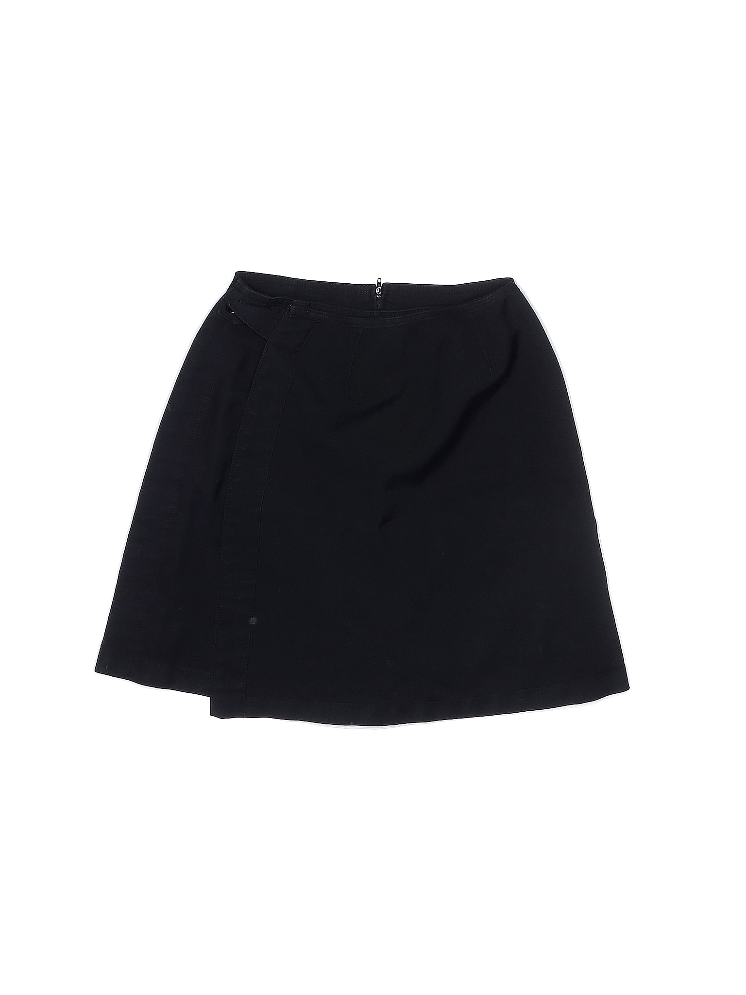 flynn and o'hara Solid Black Skort Size 8 - 9% off | ThredUp