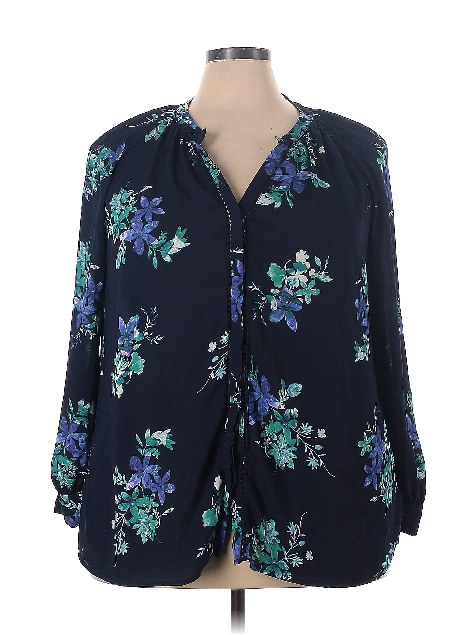 Vivere Carlotta VIV 337 Black Pleat Sleeve Top