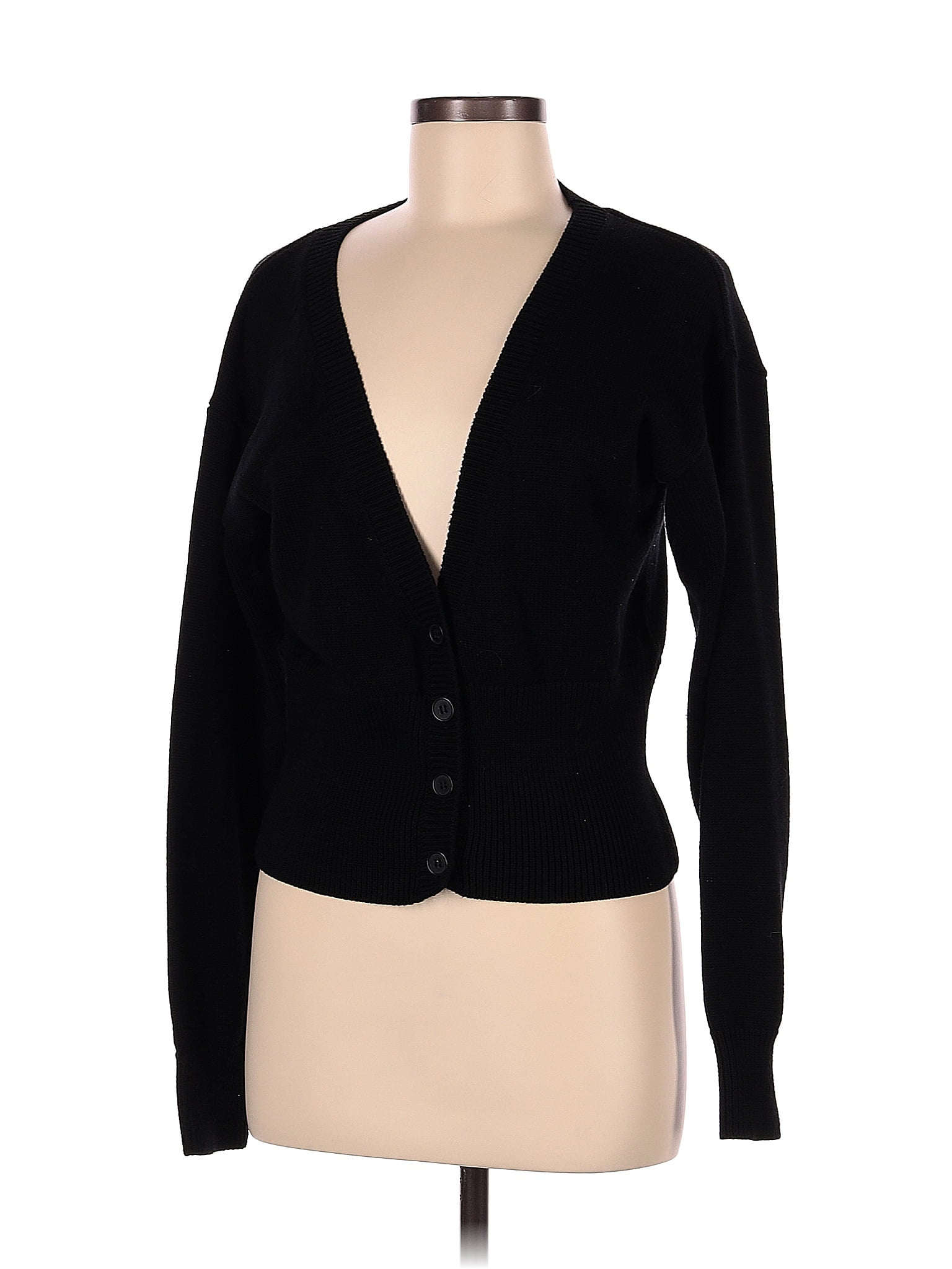 Cardigan Long Ouvert 525 America - Noir, Taille M, Neuf Avec étiquettes