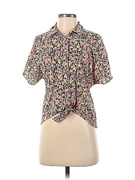 Nine West Short Sleeve Button-Down Shirt (view 1)