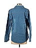Unbranded Blue Long Sleeve Button-Down Shirt Size 1 - photo 2