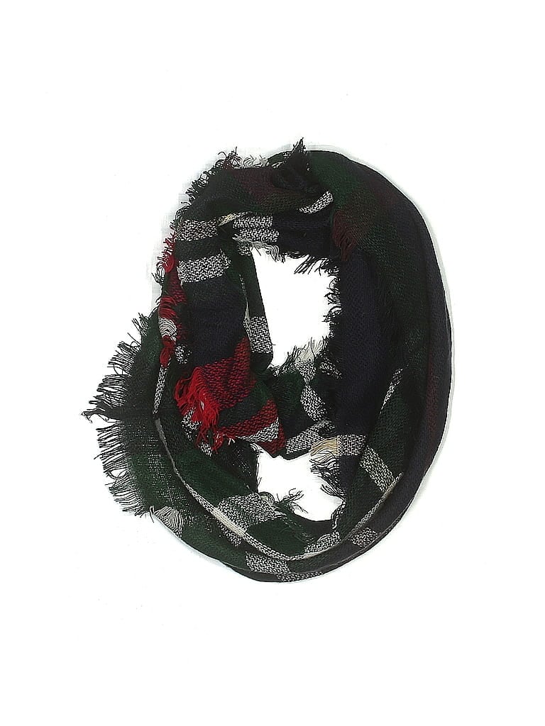 Pre-owned Assorted Brands Scarf In Green