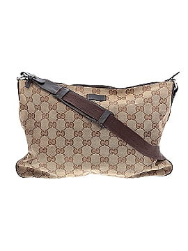 Gucci Outlet GG Canvas Crossbodt Bag (view 1)