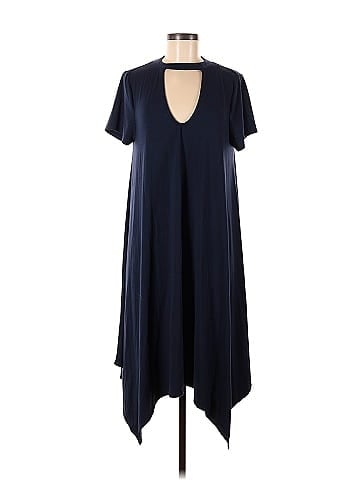 Torrid navy 2024 blue dress