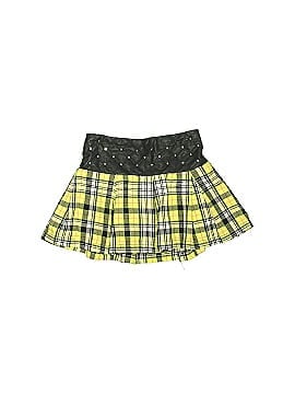 Justice yellow hotsell plaid skirt