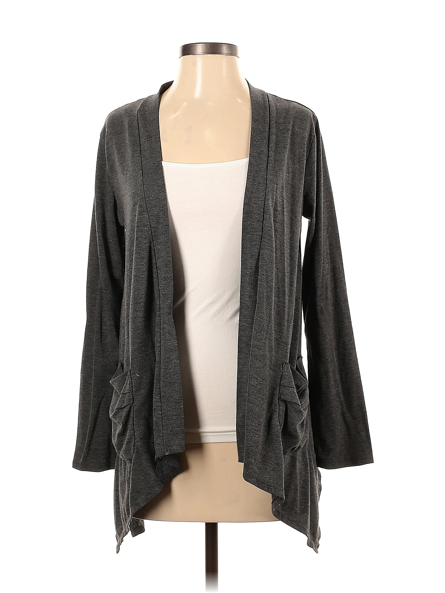 Allison Brittney Color Block Marled Gray Cardigan Size S - 60% off ...