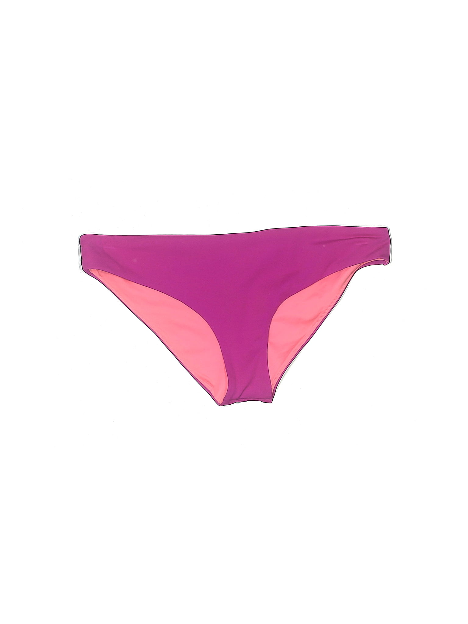 Victoria's Secret Pink Solid Color Block Ombre Purple Swimsuit Bottoms ...