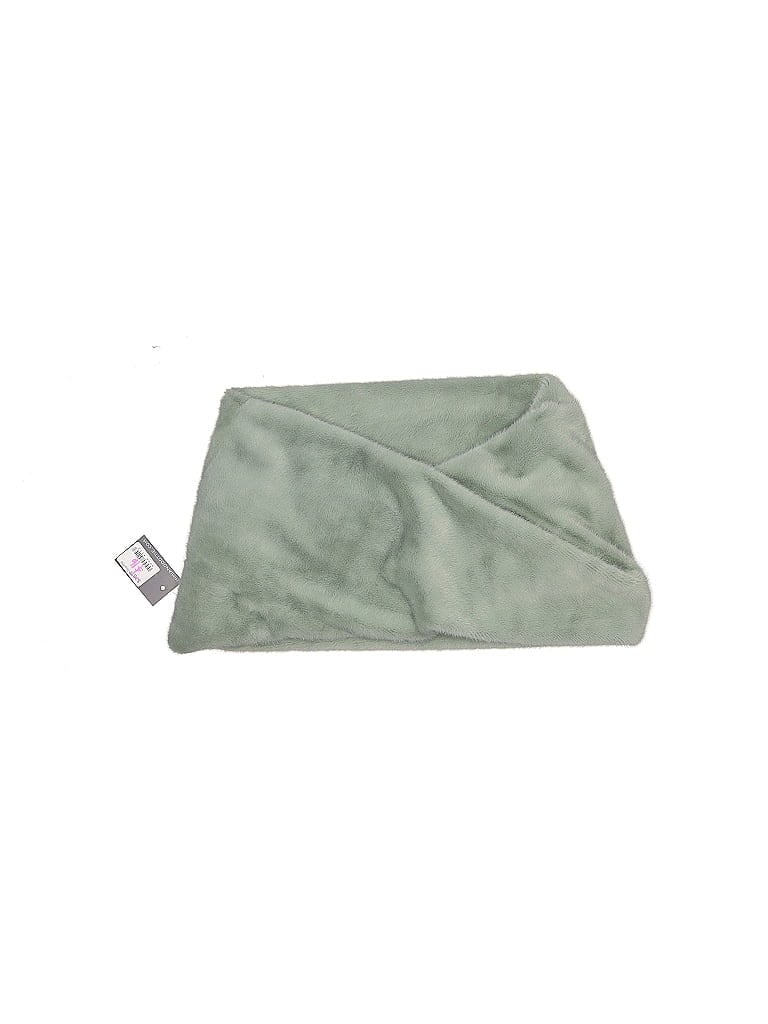 MiMI & DOTTIE 100% Polyester Green Scarf Size P - photo 1