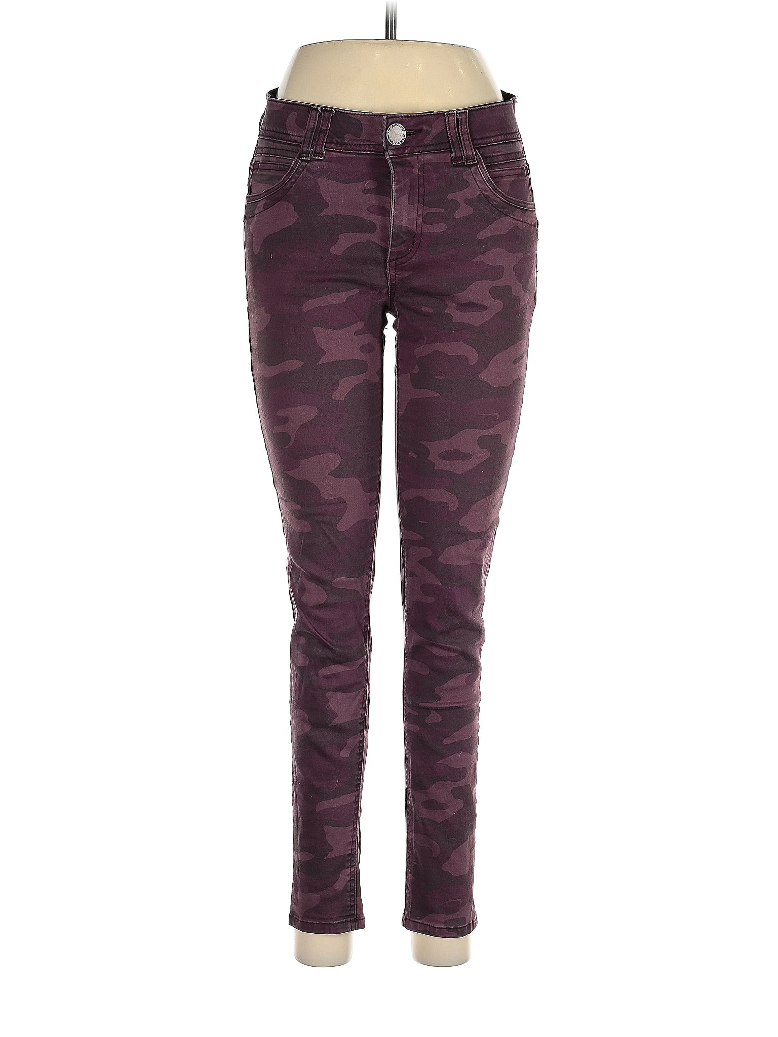 Maroon Regular Fit Jeggings main image 1