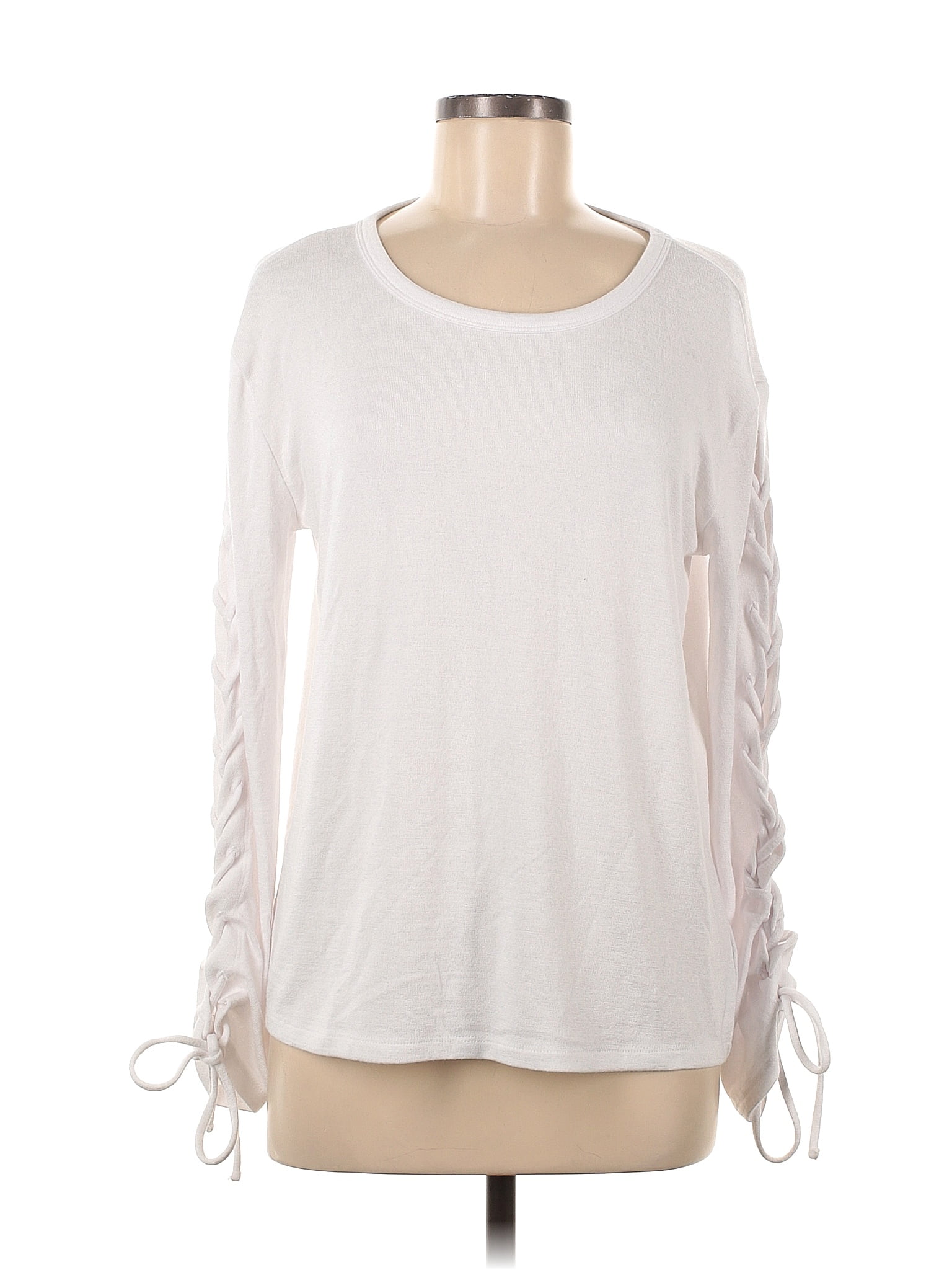 Gap White Ivory Long Sleeve Top Size M 68 Off Thredup