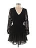 emmie rose 100% Polyester Black Casual Dress Size M - photo 1