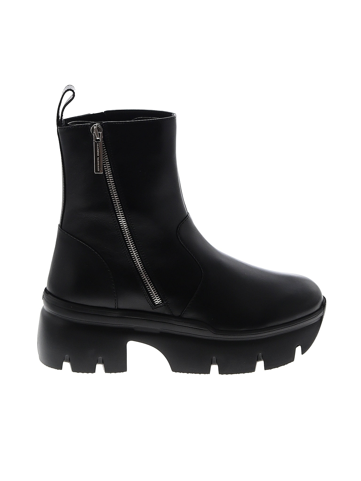 Chaussures Plateforme Noires En Cristal Giuseppe Zanotti - Pointure 40 EU (9 US) - Occasion étalage