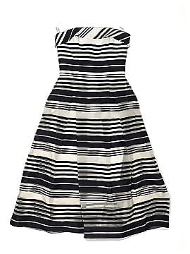 Nicholas Navy and White Striped Formal Dress (view 1)