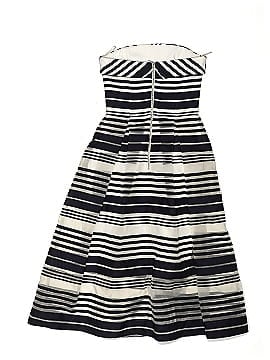 Nicholas Navy and White Striped Formal Dress (view 2)
