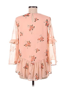 LC Lauren Conrad 3/4 Sleeve Blouse (view 2)