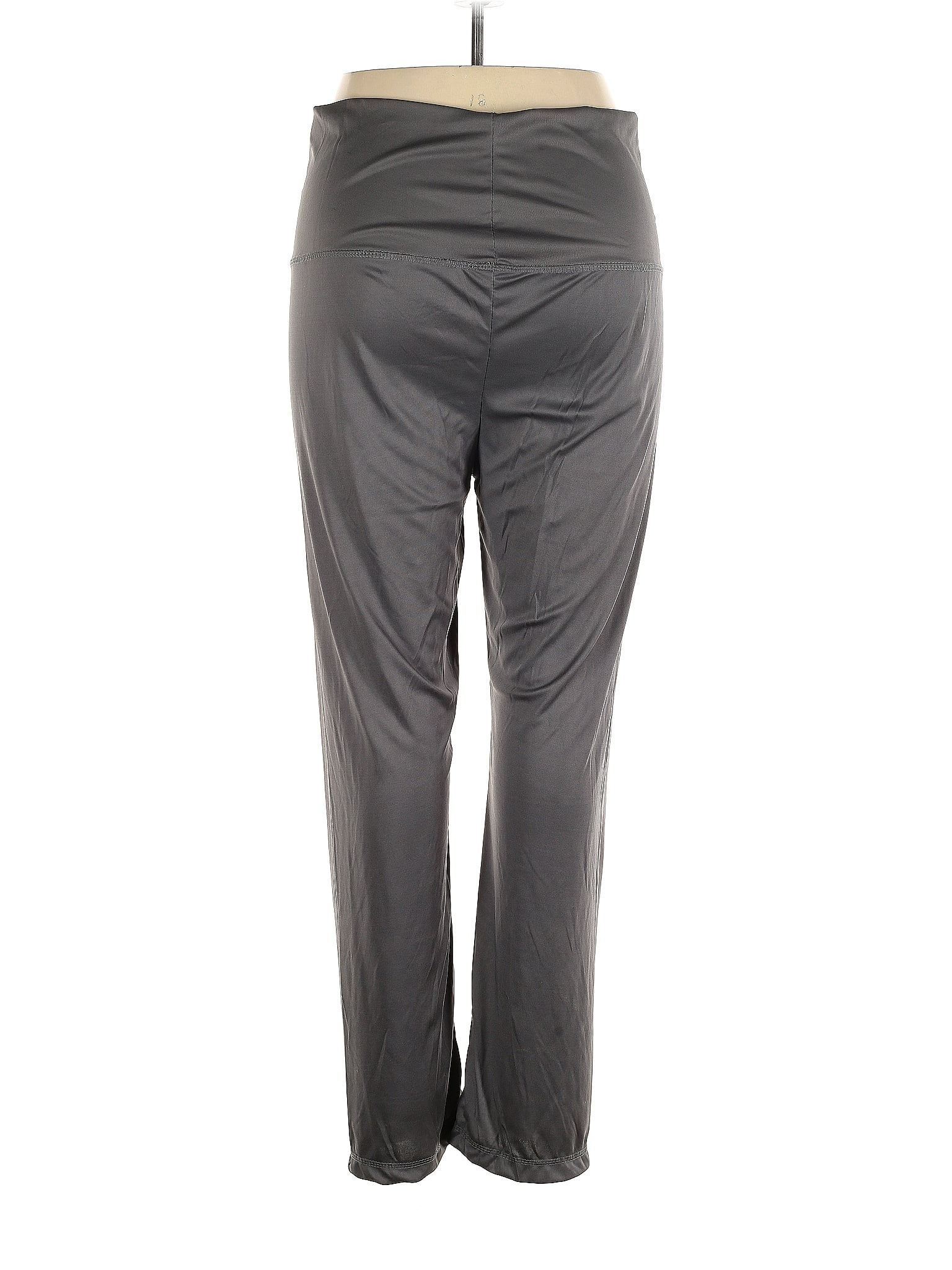 Bobbie Brooks Gray Active Pants Size 2X (Plus) - 31% off