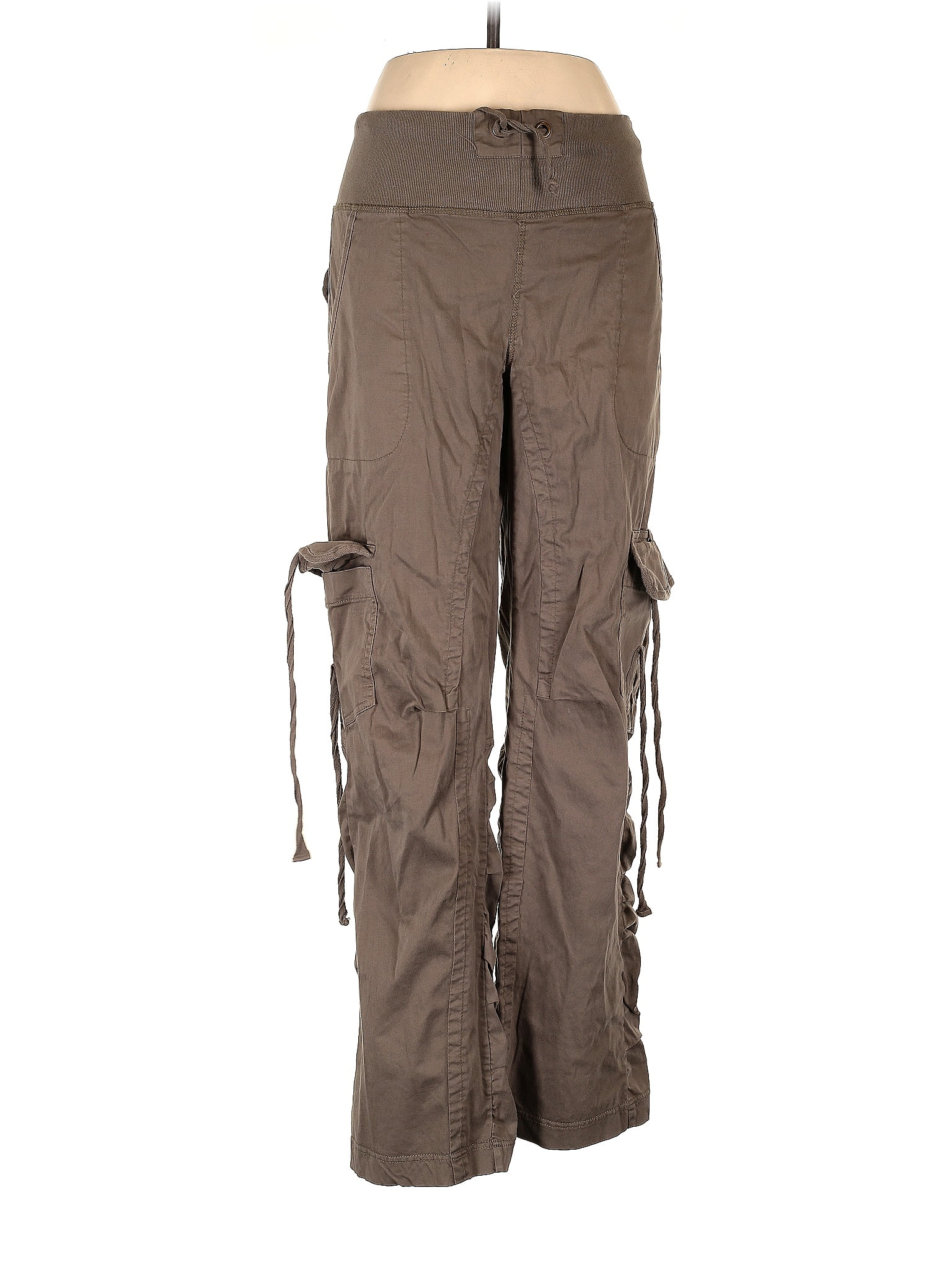 XCVI Solid Brown Cargo Pants Size M - 70% off | ThredUp