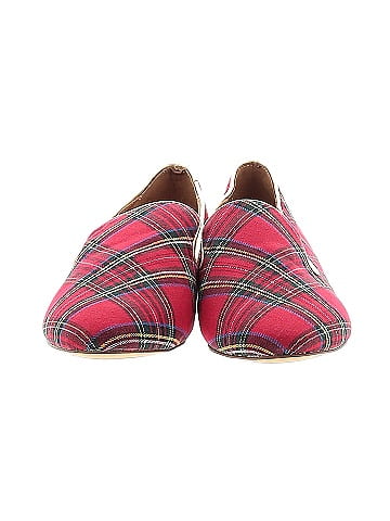 j crew plaid flats