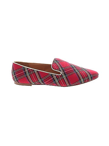 j crew plaid flats