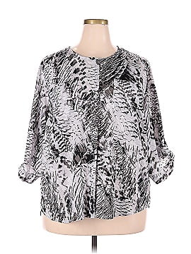 Beverly Drive 3/4 Sleeve Blouse (view 1)