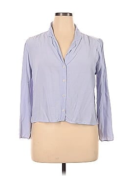 LACAUSA Long Sleeve Button-Down Shirt (view 1)