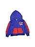 Pint Sized 100% Polyester Blue Zip Up Hoodie Size 3T - photo 1