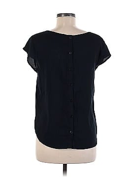 New York & Company Short Sleeve Blouse (view 2)