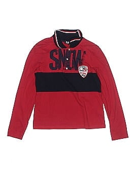 D&G Junior Long Sleeve Polo (view 1)