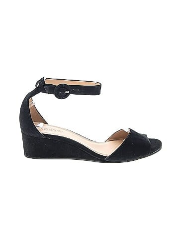 J crew deals black wedges