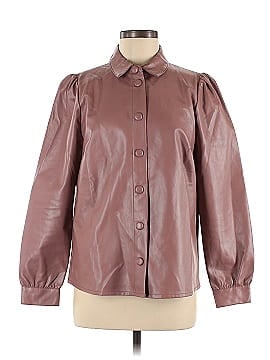 Vila Faux Leather Jacket (view 1)