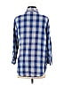 Hydraulic 100% Cotton Plaid Blue Long Sleeve Button-Down Shirt Size S - photo 2