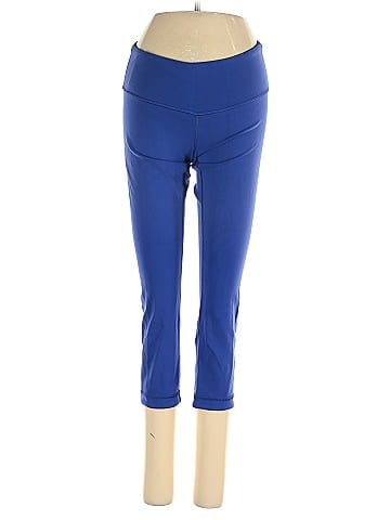 Lululemon Athletica Solid Sapphire Blue Active Pants Size 4 - 56% off