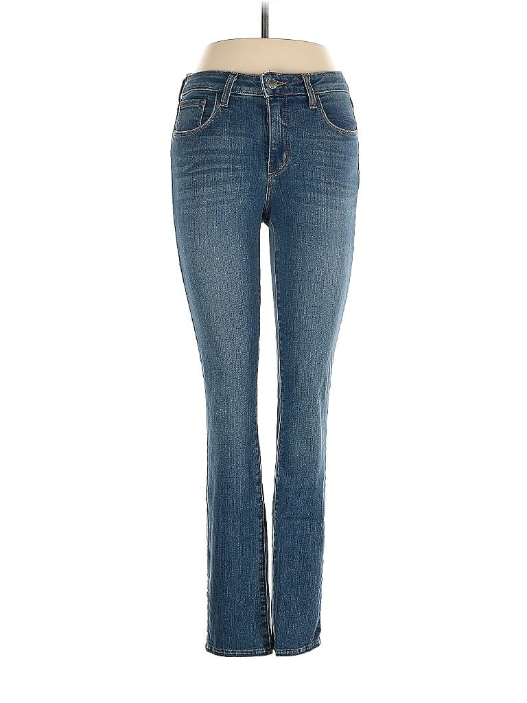 L'Agence Solid Blue Jeans 26 Waist - 82% off | ThredUp