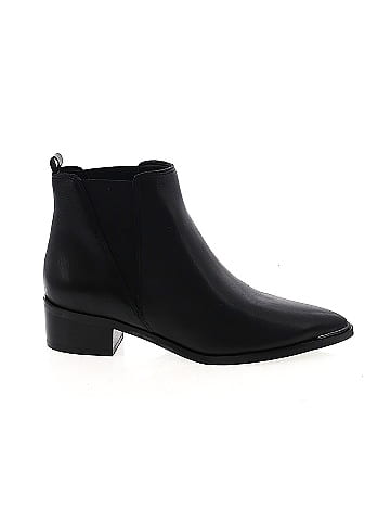 marc fisher black ankle boots