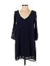 Lulus 100% Polyester Solid Blue Casual Dress Size XS - photo 1
