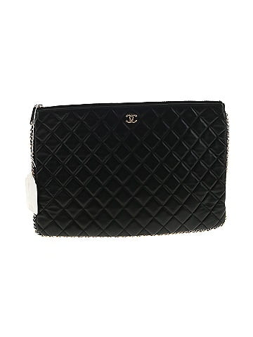 Chanel discount large clutch