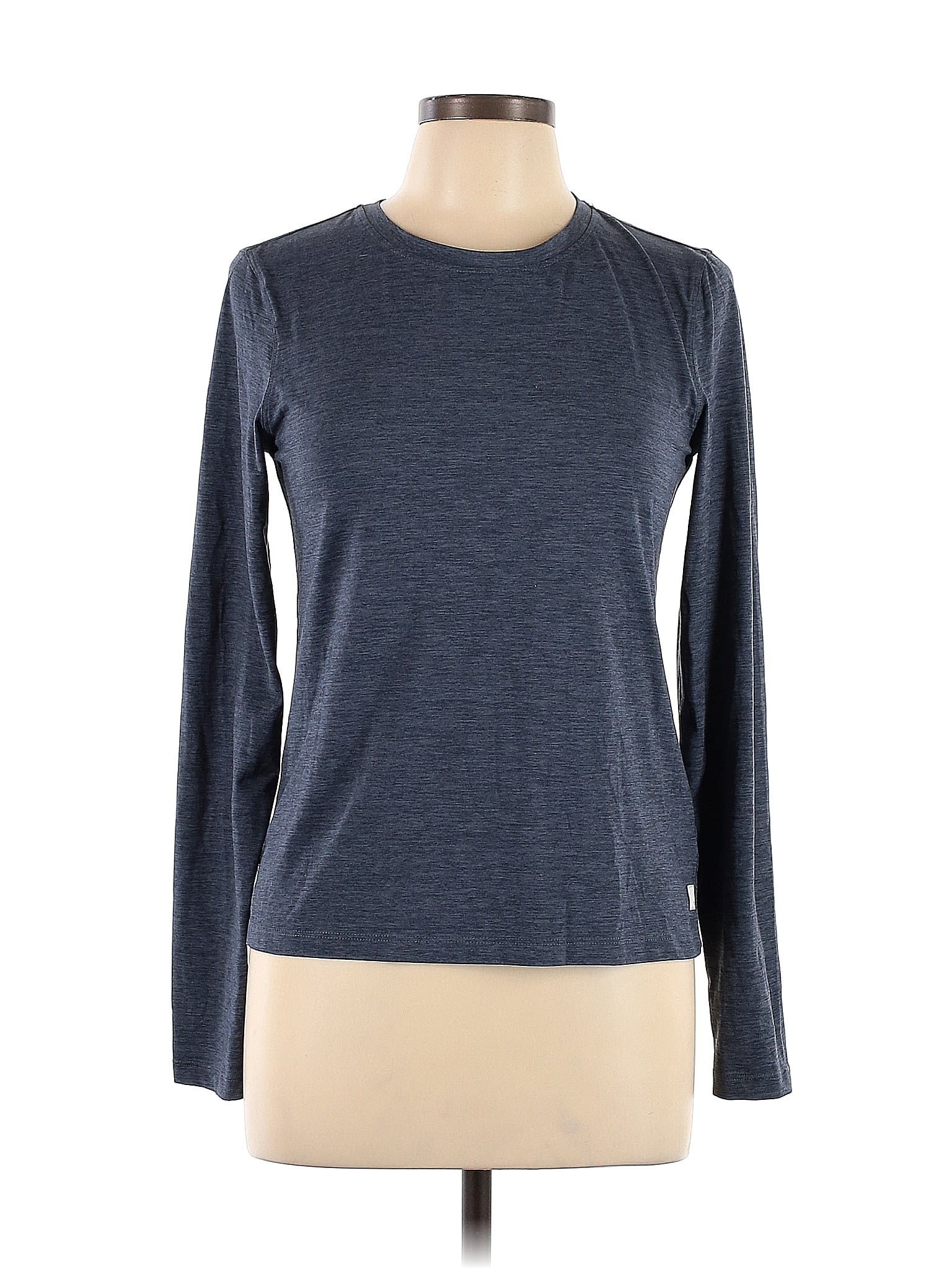 Vuori Stripes Gray Long Sleeve T-Shirt Size L - 53% off | ThredUp