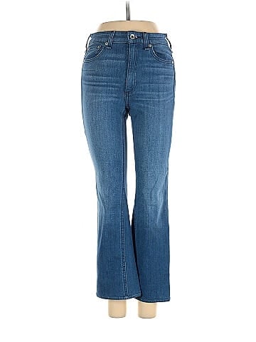 Rag & Bone Solid Blue Jeans 23 Waist - 80% off