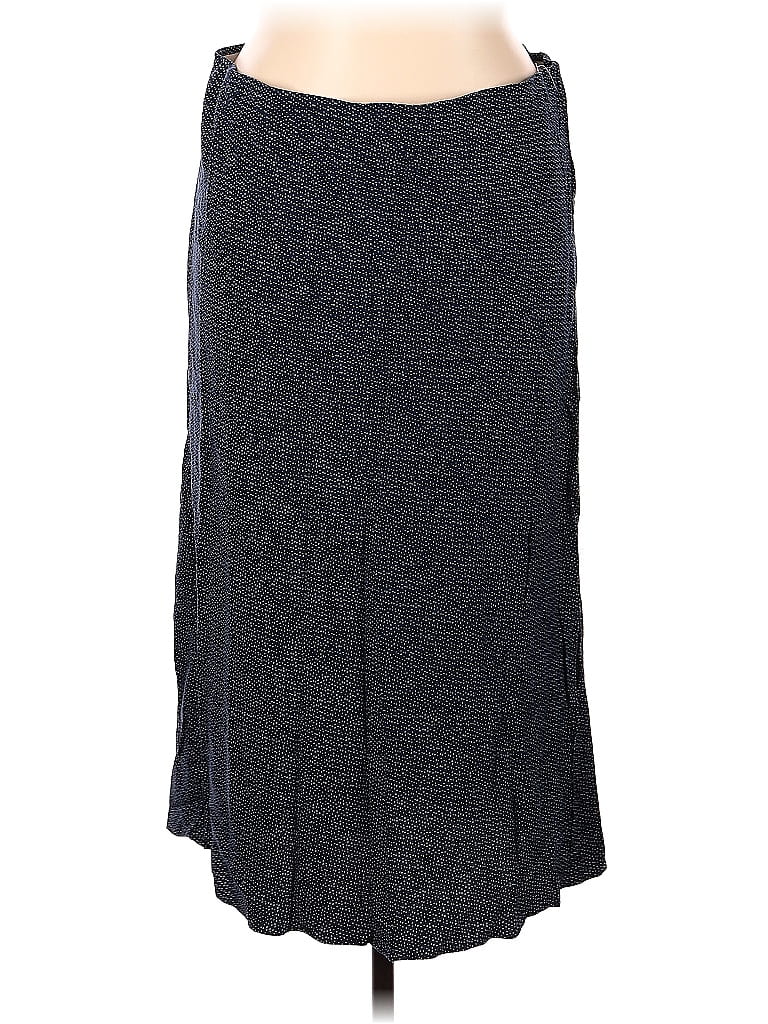Liz Claiborne 100% Rayon Print Blue Gray Casual Skirt Size XL - 59% off ...