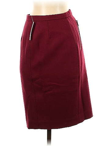 J crew 2025 maroon skirt